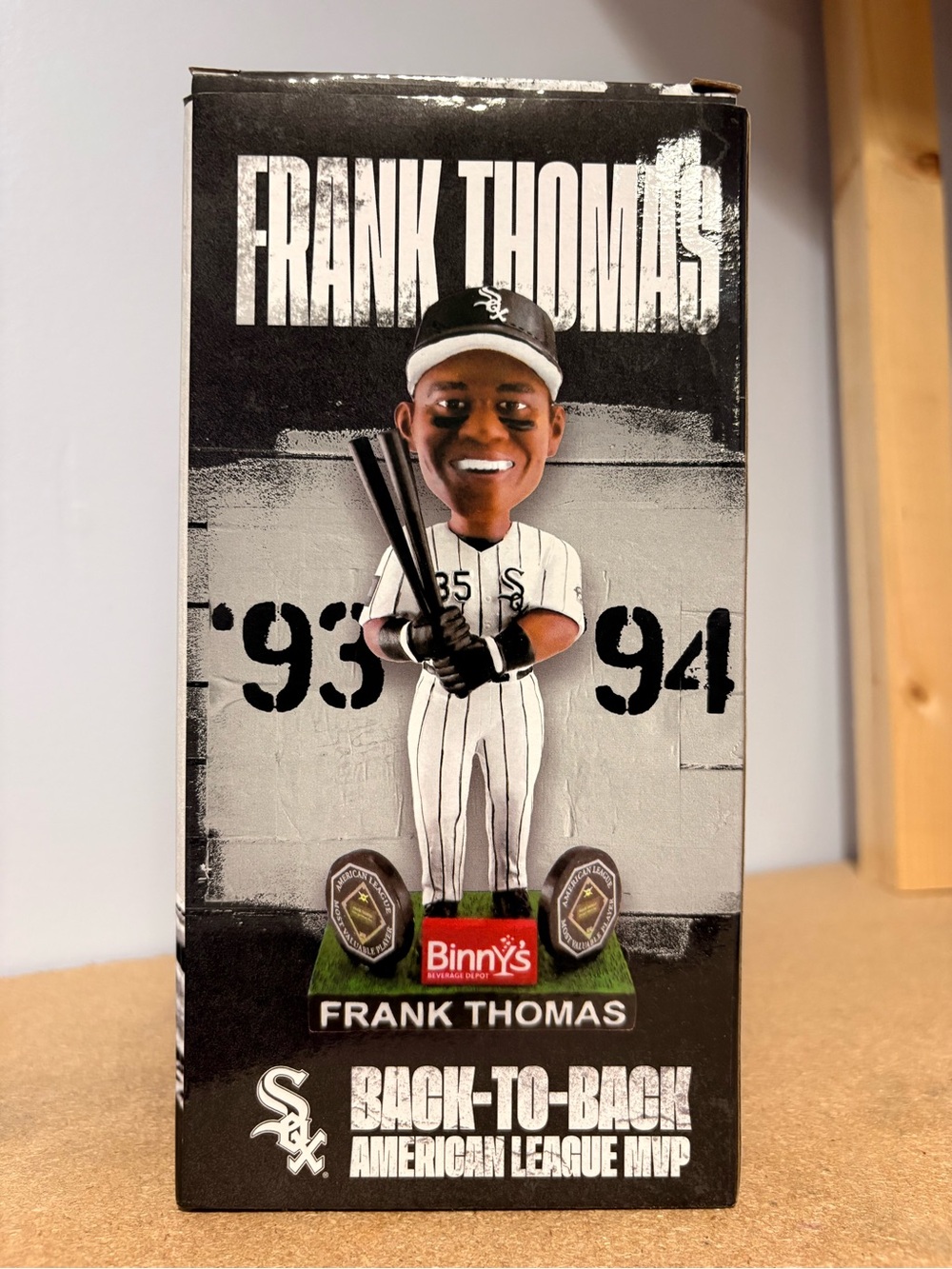 Frank Thomas Chicago White Sox Bobblehead - Black & White